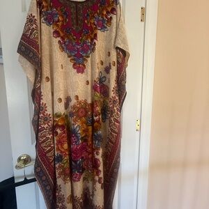 Floral Kaftan Dress